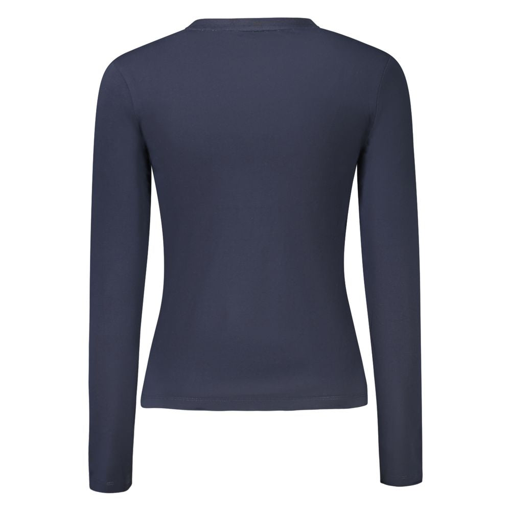 Guess Jeans Blue Cotton Tops & T-Shirt