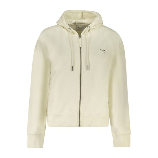 Pepe Jeans White Cotton Women Sweater PE-39593-XS