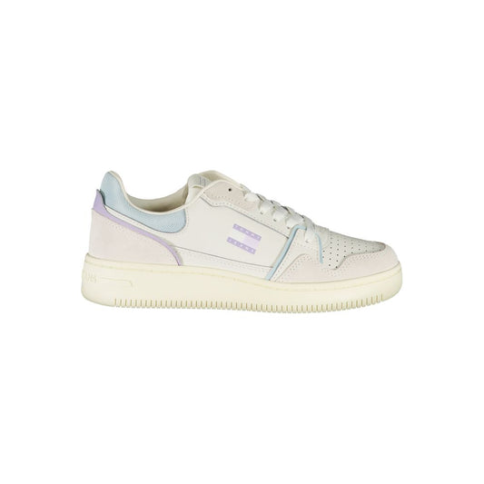 Tommy Hilfiger White Leather Women Sneaker TO-39604-EU36/US6