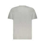 Guess Jeans Gray Cotton Men T-Shirt