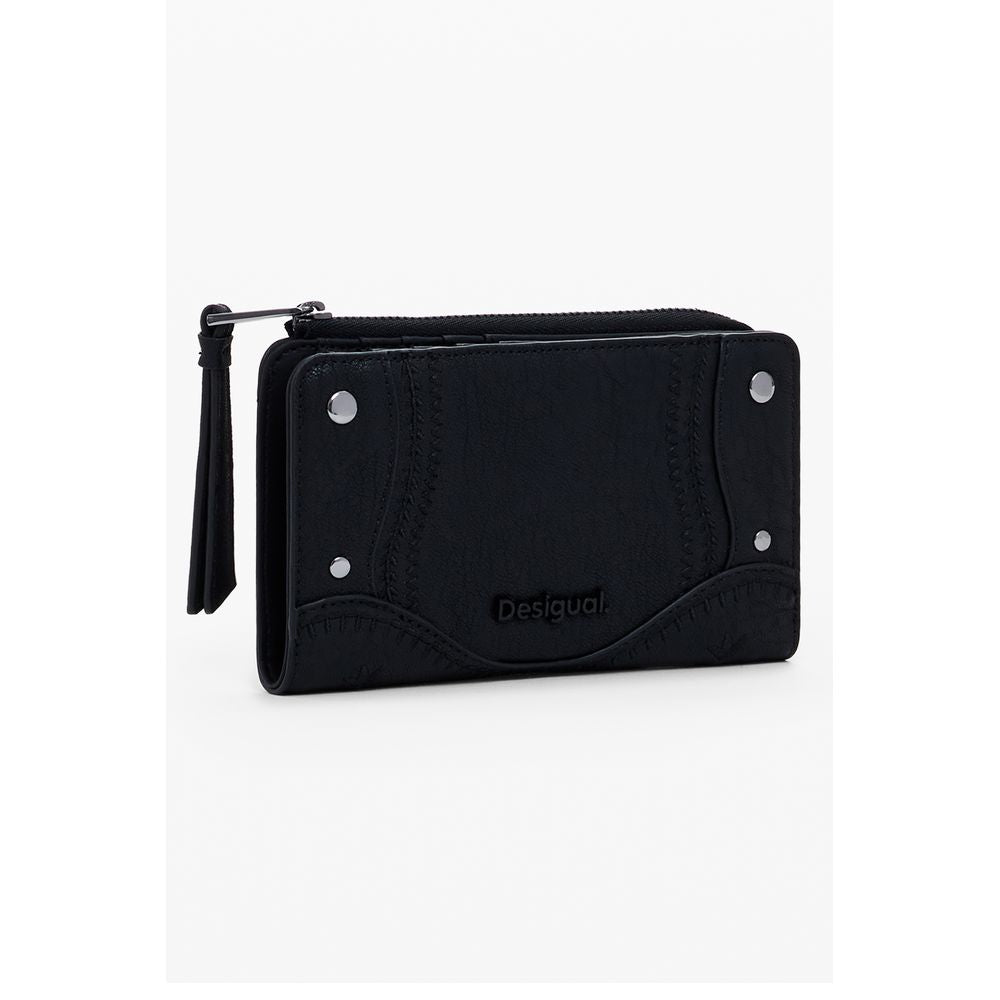 Desigual Black Polyethylene Women Wallet