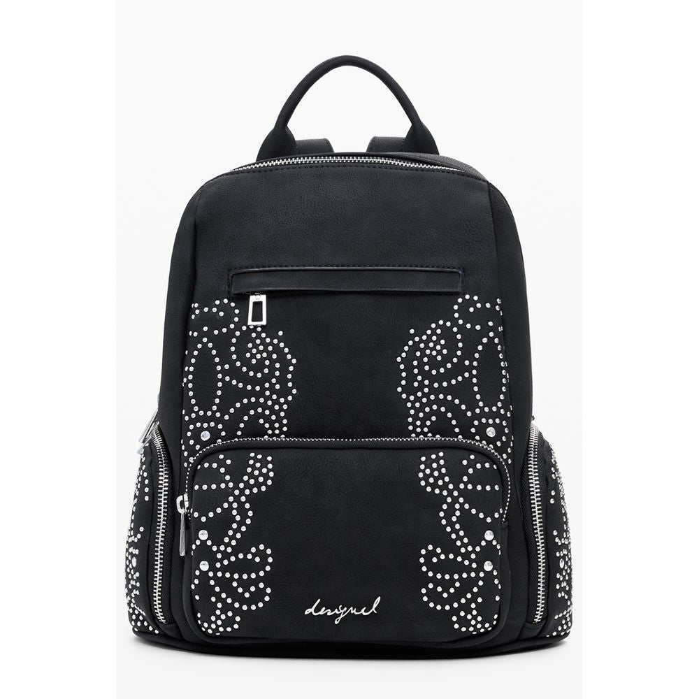 Desigual Black Polyethylene Women Backpack
