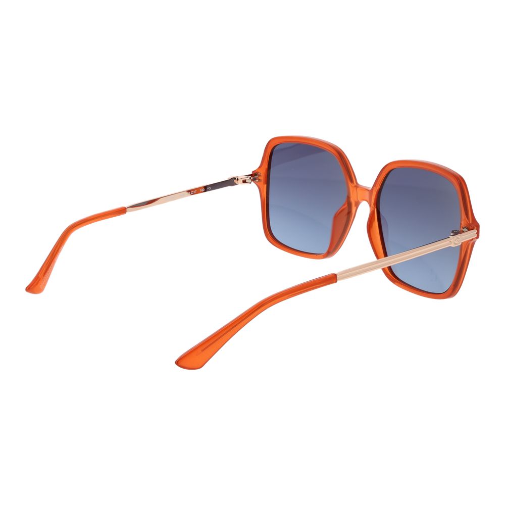 Guess Orange Plastic Sunglasses