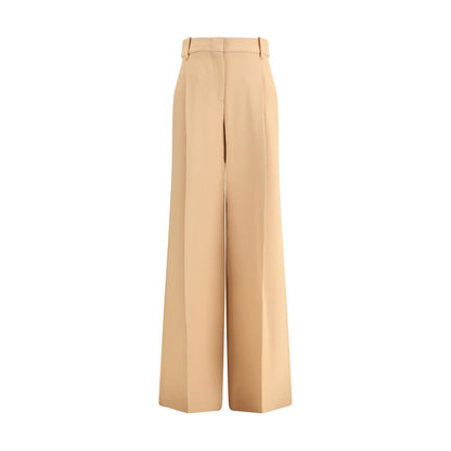 Ermanno Scervino Beige Viscose Casual Pants