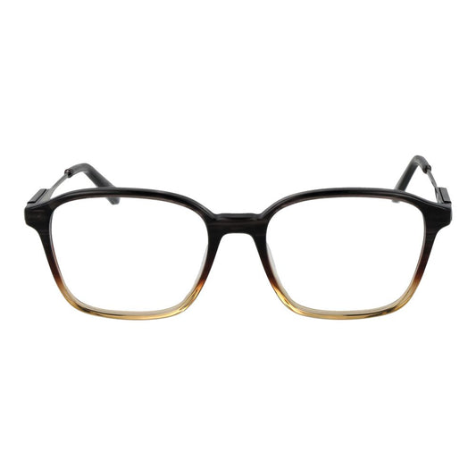Ted Baker Multicolor Men Glasses Frame in acetate, full-rim design. Includes demo lenses and branded case. Frame size 54-18-140.