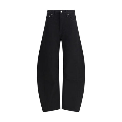 Agolde Black Recycled Cotton High-Waisted Jean
