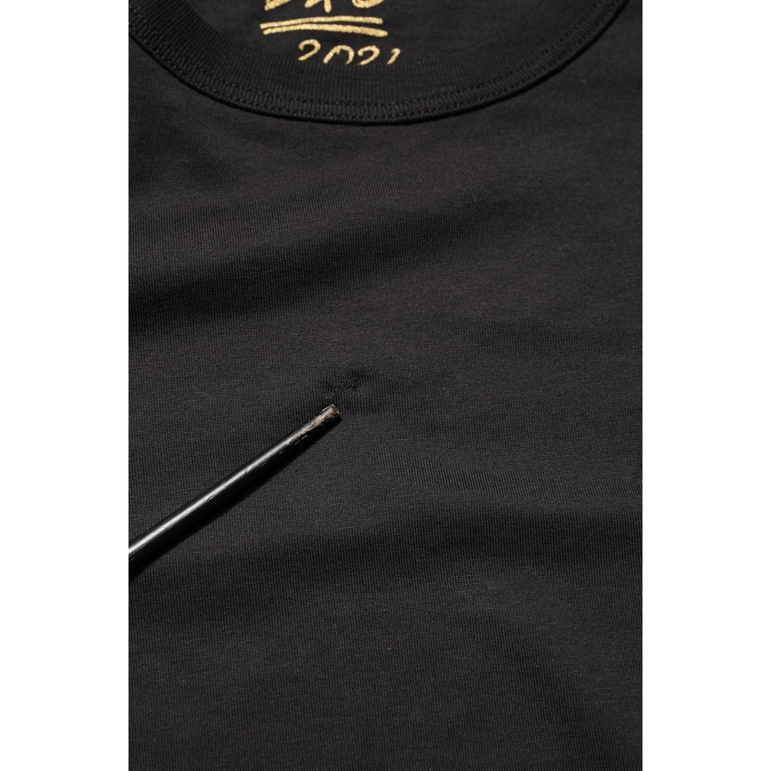 Dolce & Gabbana Black Goodluck 2021 Cotton Crew Neck T-shirt