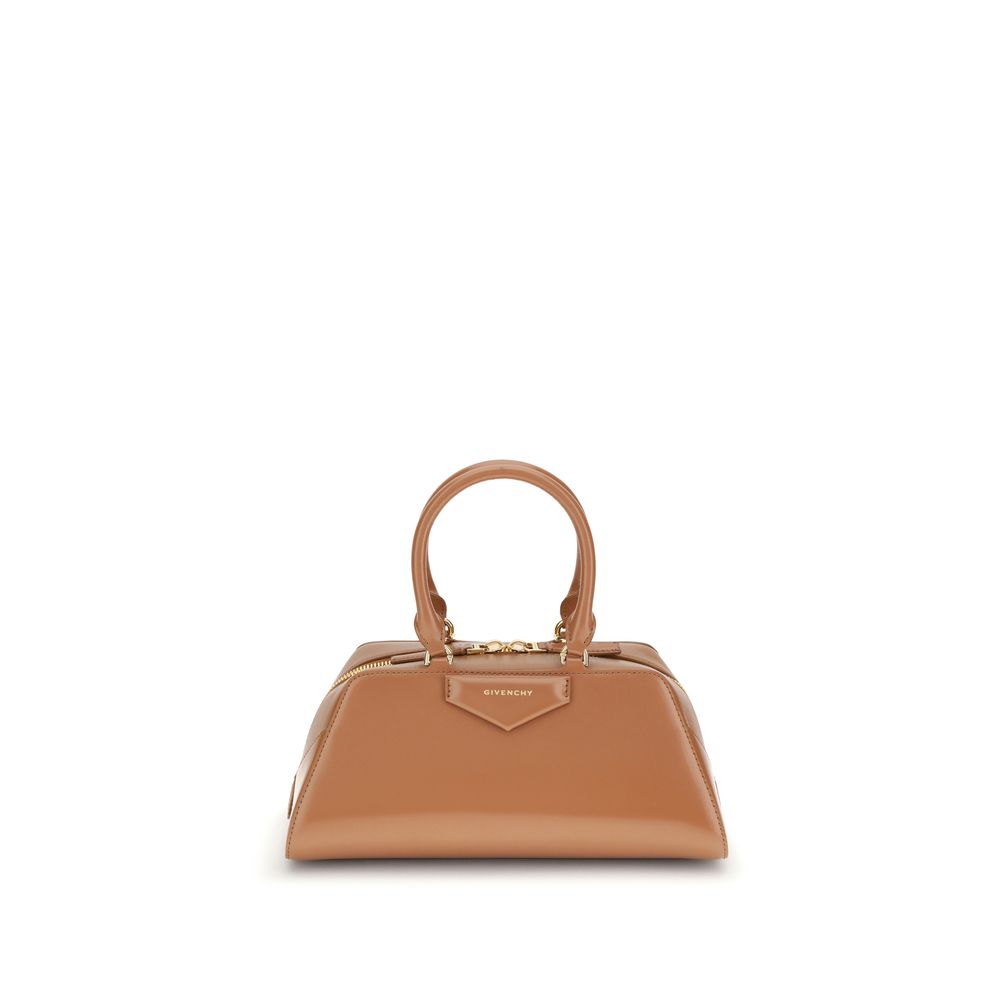 Givenchy Brown Calf Leather Bos Taurus Handbag