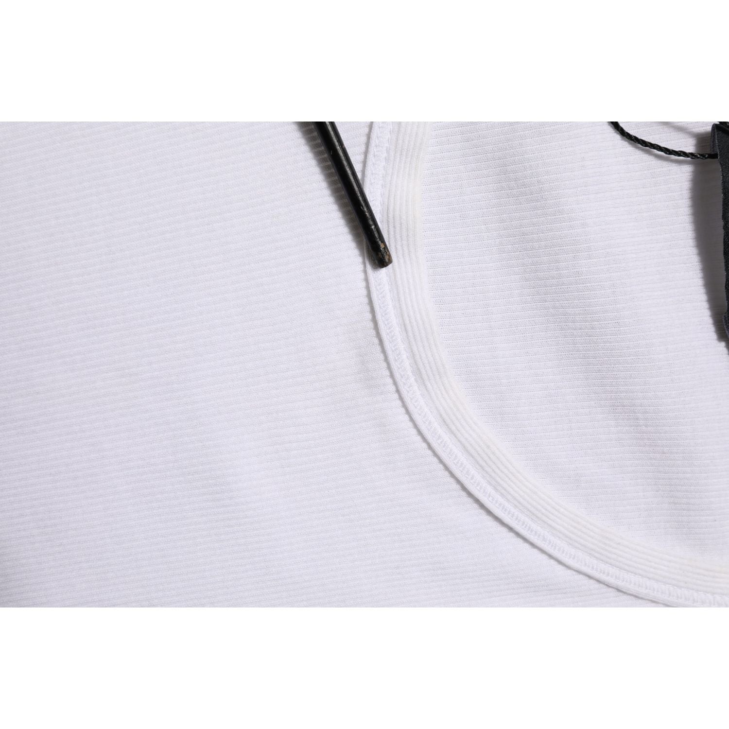 Dolce & Gabbana White Sleeveless Round Neck Tank Top T-shirt