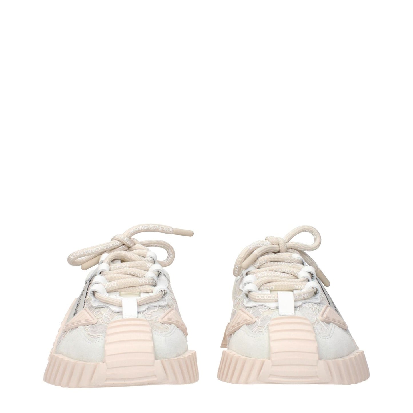 Dolce & Gabbana Gray Fabric Sneakers with front and side logos, MPN CK1837AX37280005, code F84608, featuring unique design and style.