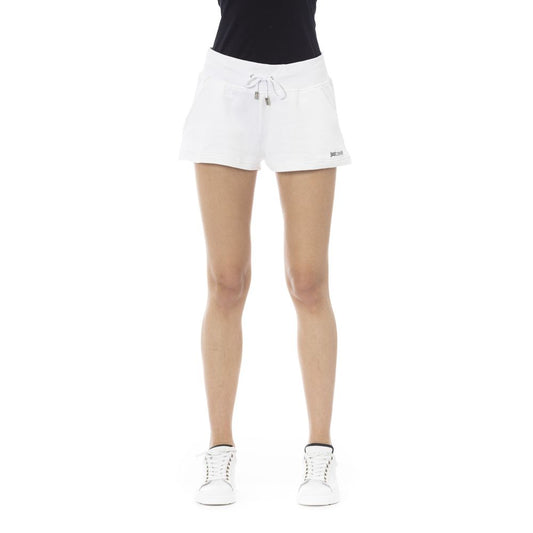 Just Cavalli White Cotton Short