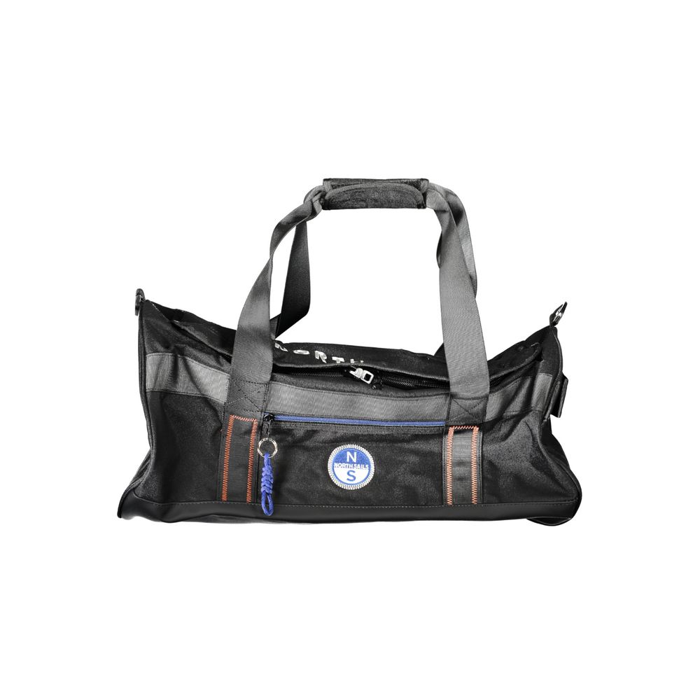 North Sails Nero Polyester Men Duffle Bag