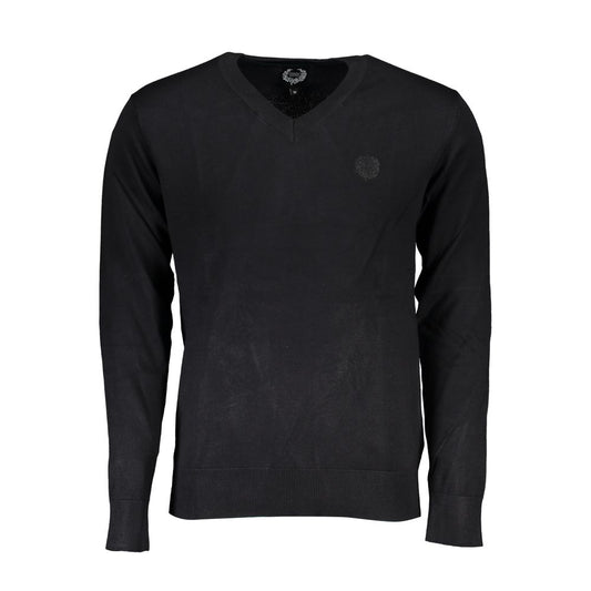 Gianmarco Venturi Black Viscose Sweater