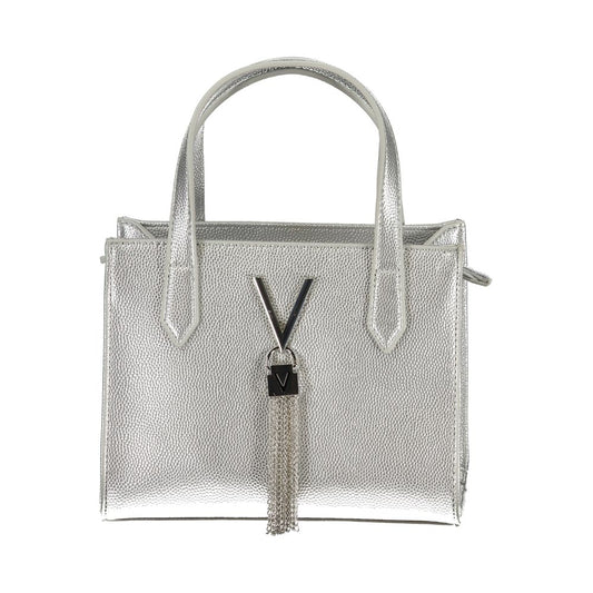 Mario Valentino Gray Polyethylene Women Handbag
