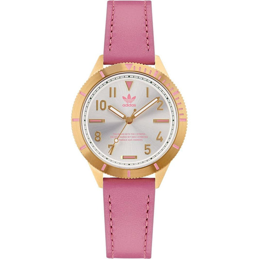 Adidas Multicolor Leather Dress Watch