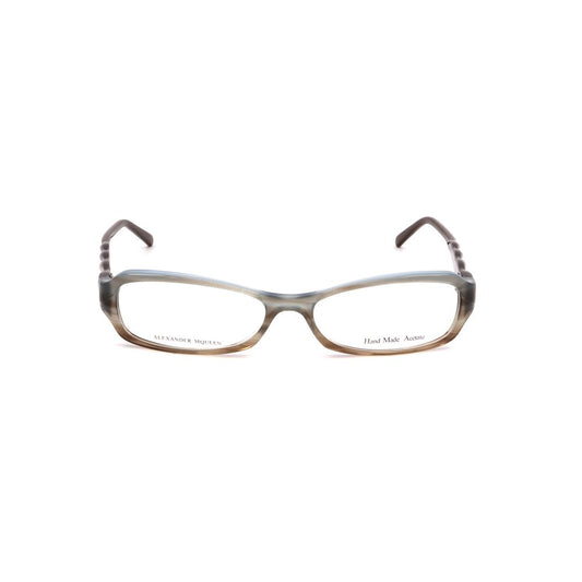 Alexander McQueen Brown Acetate Glasses (Frames)