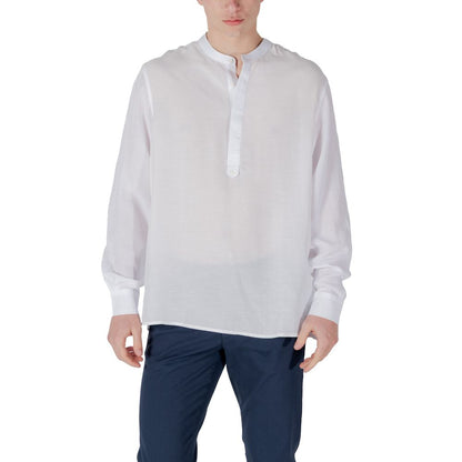 Antony Morato White Lyocell Shirt