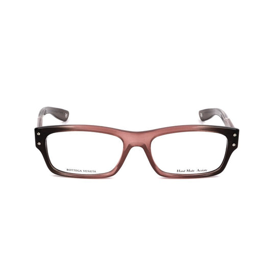 Bottega Veneta Red Acetate Frames with 52/17/145 mm dimensions for women.