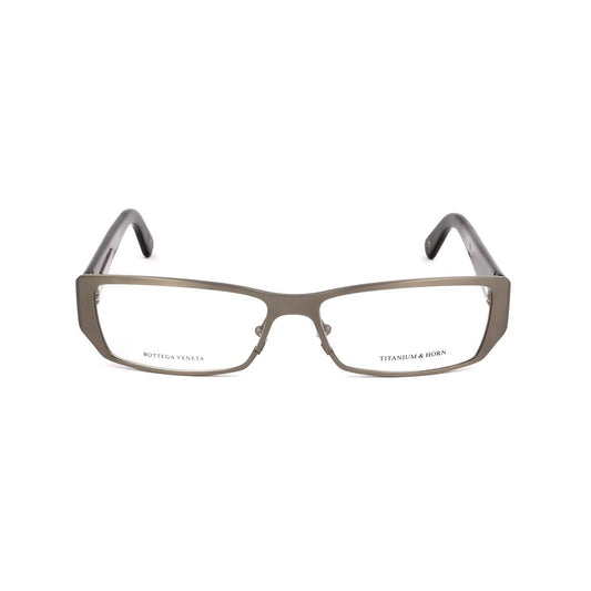 Bottega Veneta Silver Titanium Frames, women's glasses, titanium material, silver color, size 56/15/140 mm, stylish eyewear