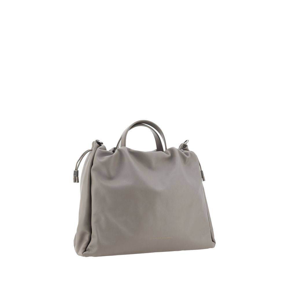 Front view with bag zipped and handles upright.