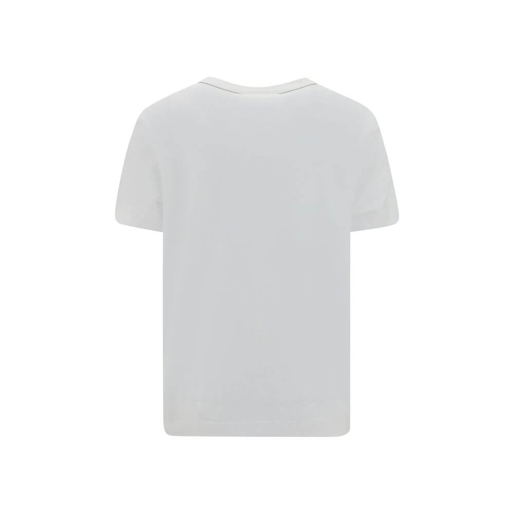 Brunello Cucinelli White Cotton T-Shirt