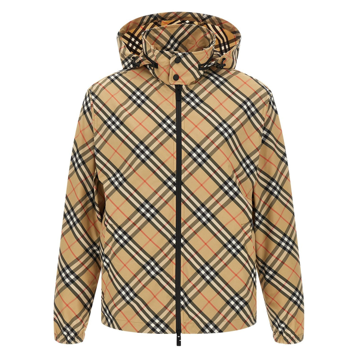 Burberry Beige Polyester Shell Jacket