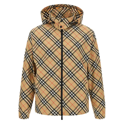 Burberry Beige Polyester Shell Jacket