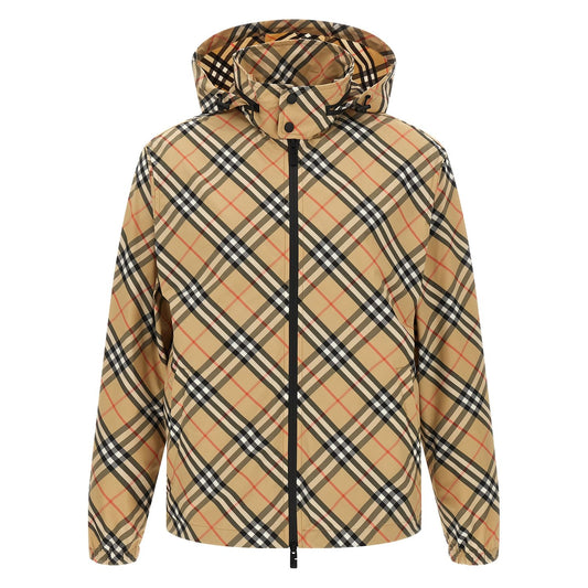 Burberry Beige Polyester Shell Jacket