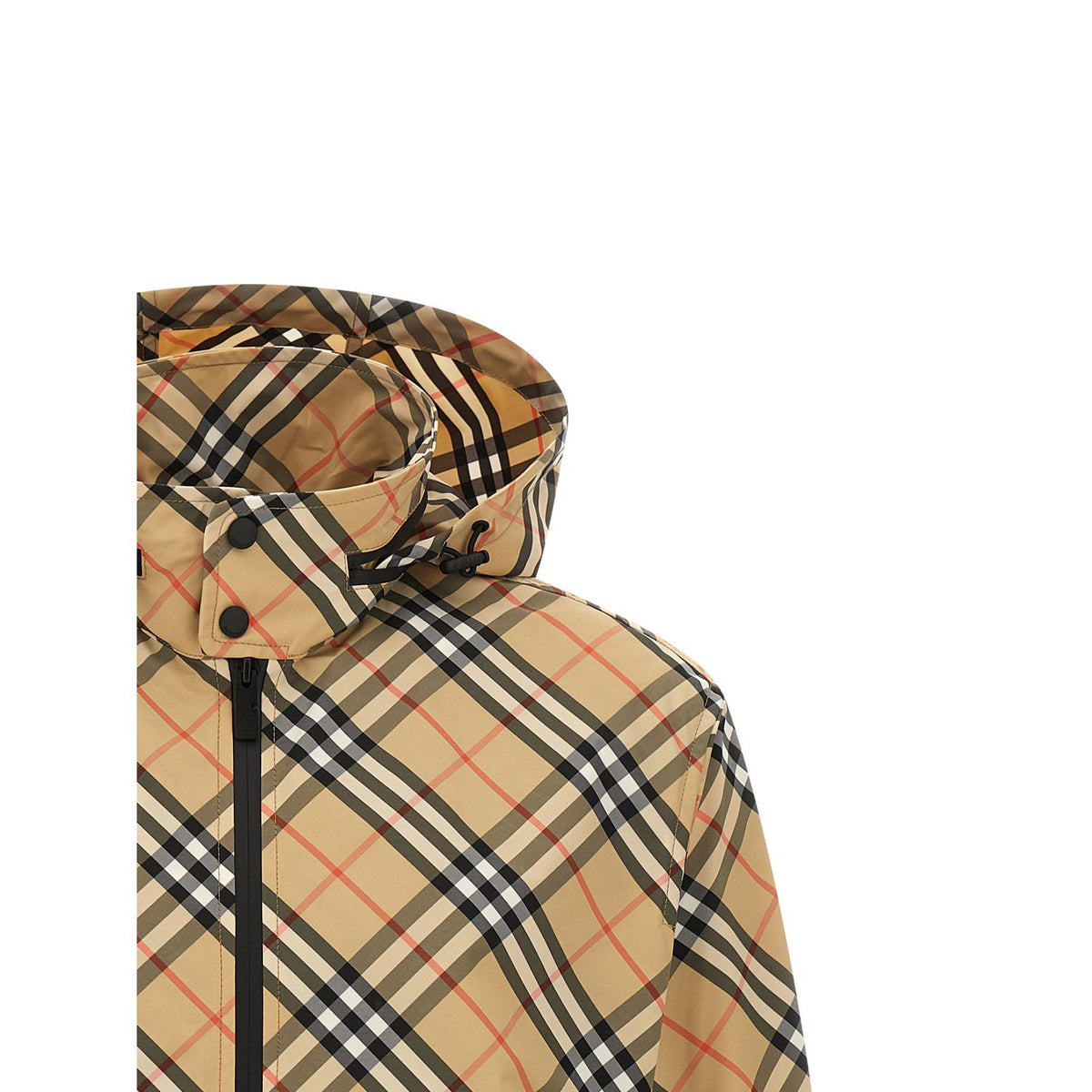 Burberry Beige Polyester Shell Jacket