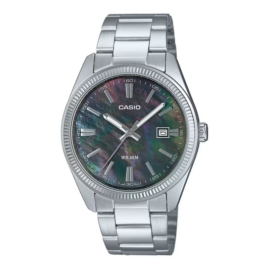 CASIO COLLECTION Mod. DATE - MOTHER OF PEARL - BLACK