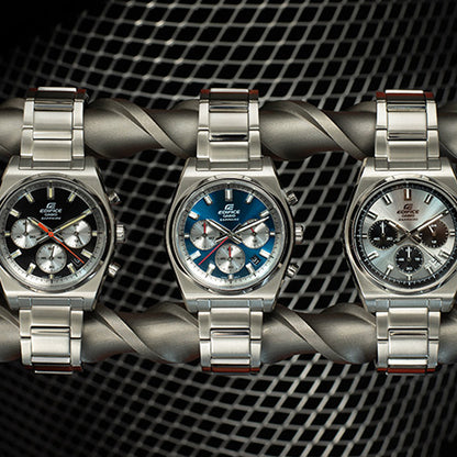 CASIO EDIFICE Mod. MOTORSPORT CHRONOGRAPH - SILVER