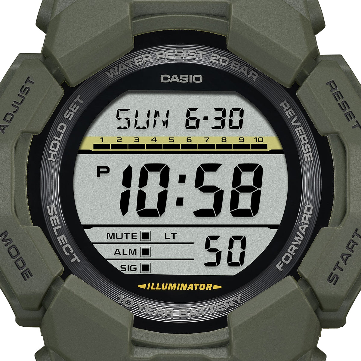 CASIO G-SHOCK Mod. GRAND DIGIT - GREEN