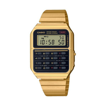 CASIO VINTAGE Mod. CALCULATOR EDGY COLLECTION - GOLD ***SPECIAL PRICE*** WATCHES