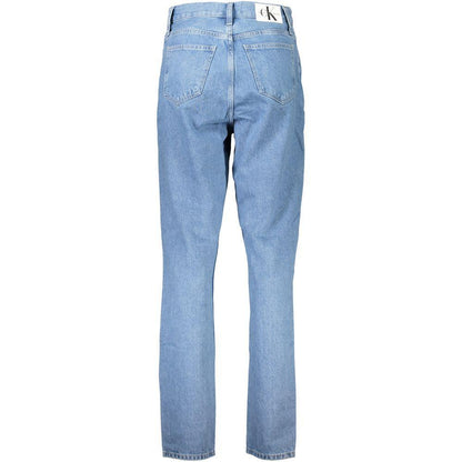 Calvin Klein Blue Cotton Jeans Denim
