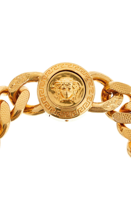 Versace chain medusa bracelet Jewellery Versace Sandy Brown