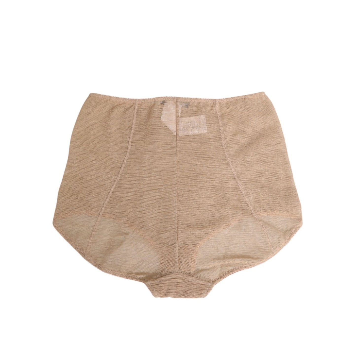 Dolce & Gabbana Beige Shaping Control Panty Underwear high waist briefs for smooth fit and comfort. Made in Italy with luxury craftsmanship.