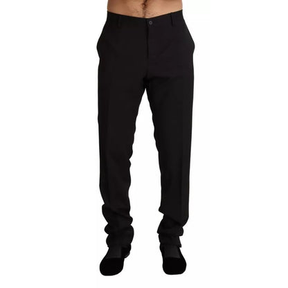 Dolce & Gabbana Black Dress Formal Skinny Pants