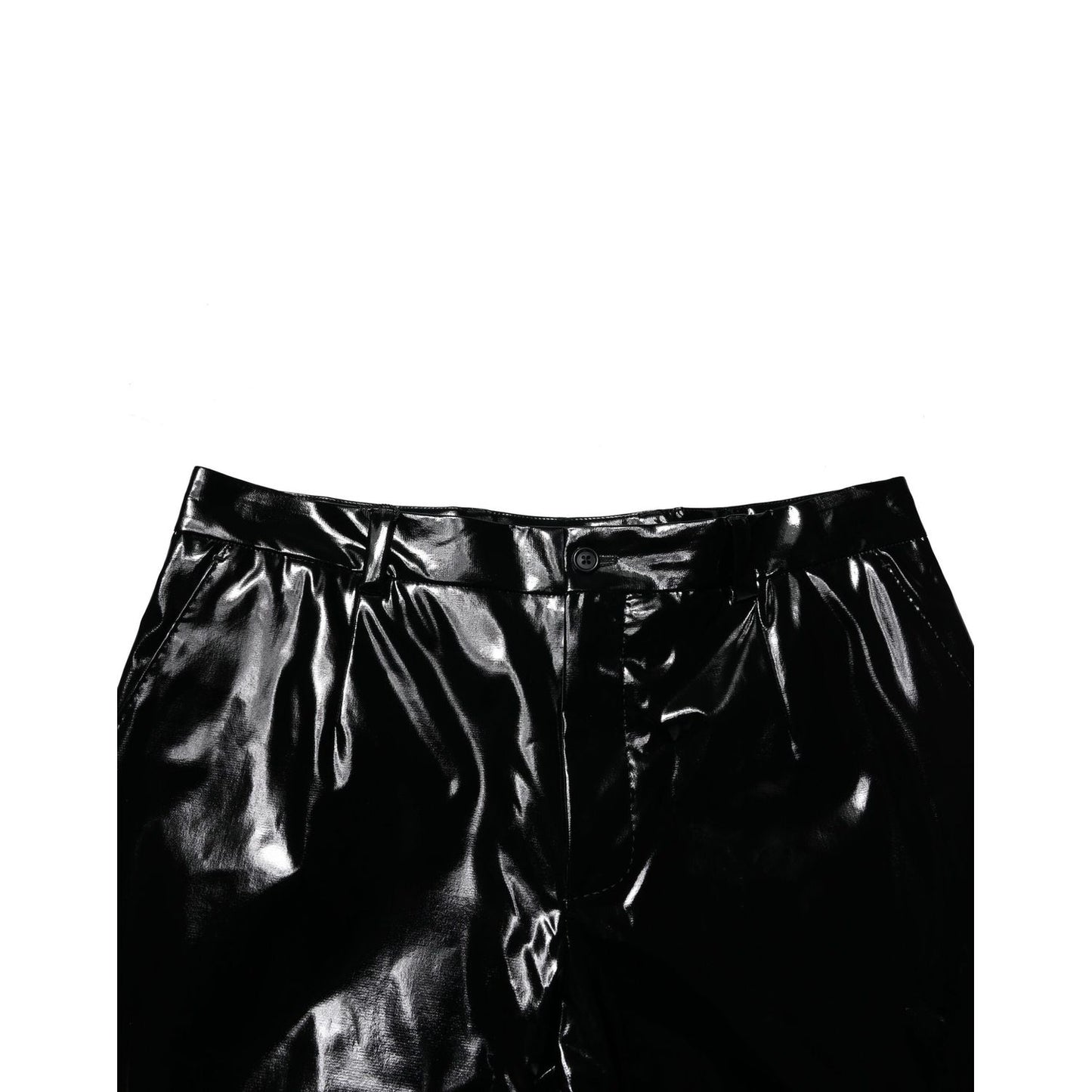 Dolce & Gabbana Black Nylon Straight Men Pants