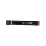 Dolce & Gabbana Black Tone Brass Logo Branded Tie Clip Bar