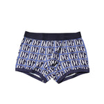 Dolce & Gabbana Blue Logo Print Regular Boxer Brief Underwear