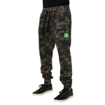 Dolce & Gabbana Brown Camouflage Cotton Men Jogger Pants