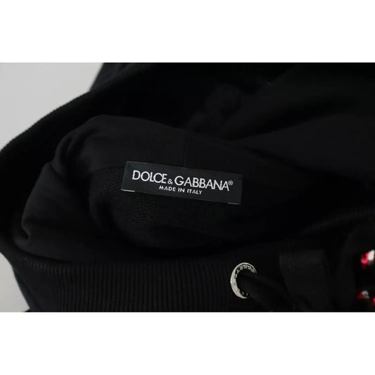 Dolce & Gabbana DG Sequined Hooded Pullover Sweater TSH3018#1