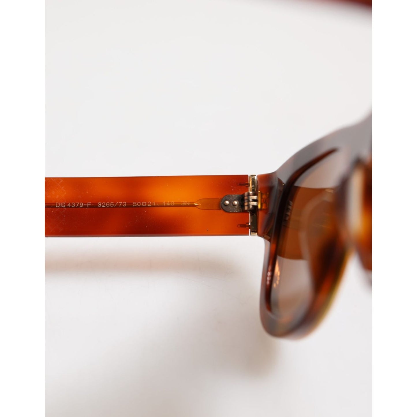 Dolce & Gabbana Green Brown Marbled Acetate DG4379-F Eyewear Sunglasses