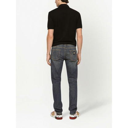 Dolce & Gabbana Logo cotton polo shirt