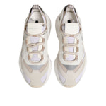 Dolce & Gabbana Multicolor Daymaster Low Top Sneakers Shoes with chunky silhouette and lace-up closure