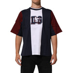 Dolce & Gabbana Multicolor Striped Cotton Men Crew Neck T-shirt