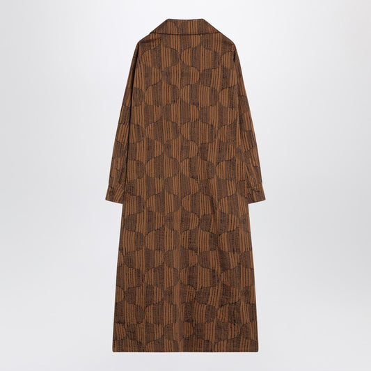 Max Mara Olive green shirt dress in cotton EDWIGECO/Q_MAXM-001_102