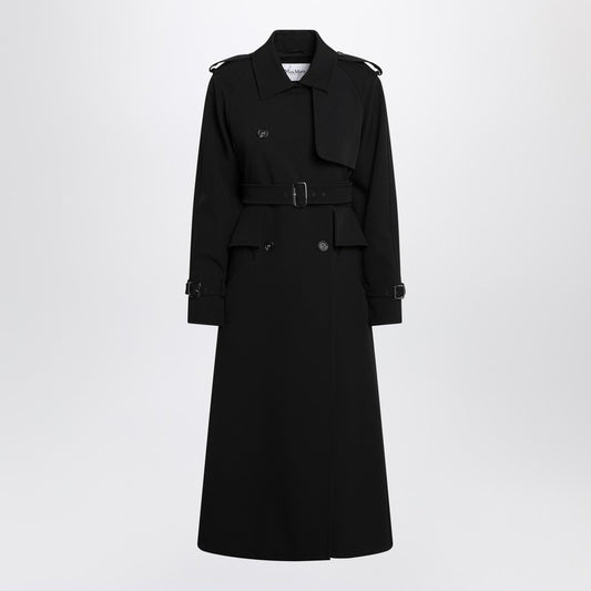 Max Mara Black long trench in sable FLAVIOWO/R_MAXM-004_102
