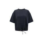 Fabiana Filippi Silk detail T-shirt