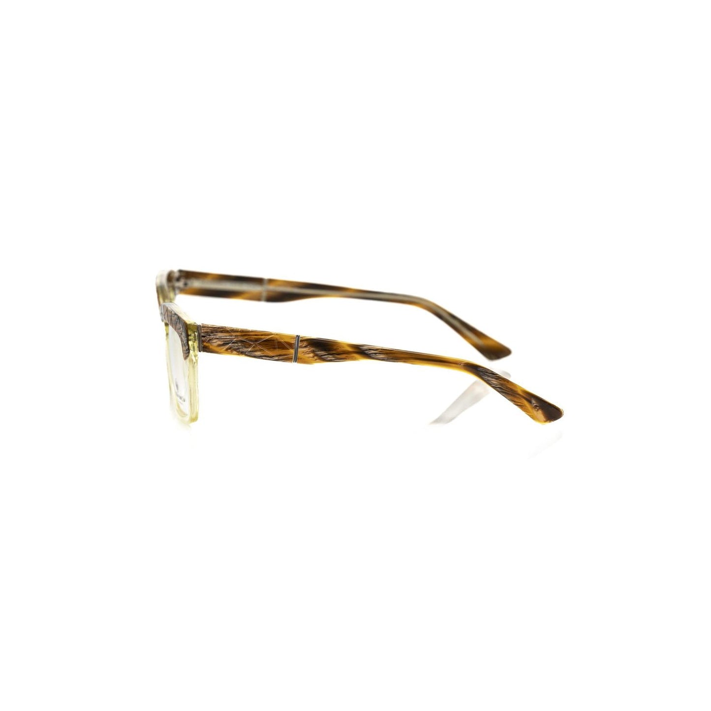 Frankie Morello Brown Acetate Unisex Frame
